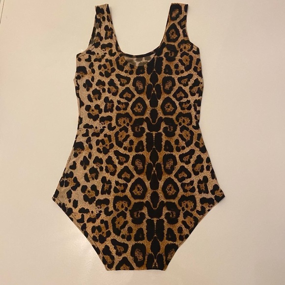 Leopard Print Bodysuit - Picture 2 of 4